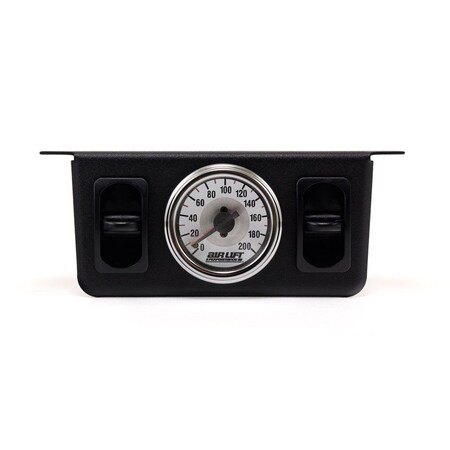Air Lift DUAL NEEDLE PNEUMATIC GAUGE W/2 SWITCHES 26229